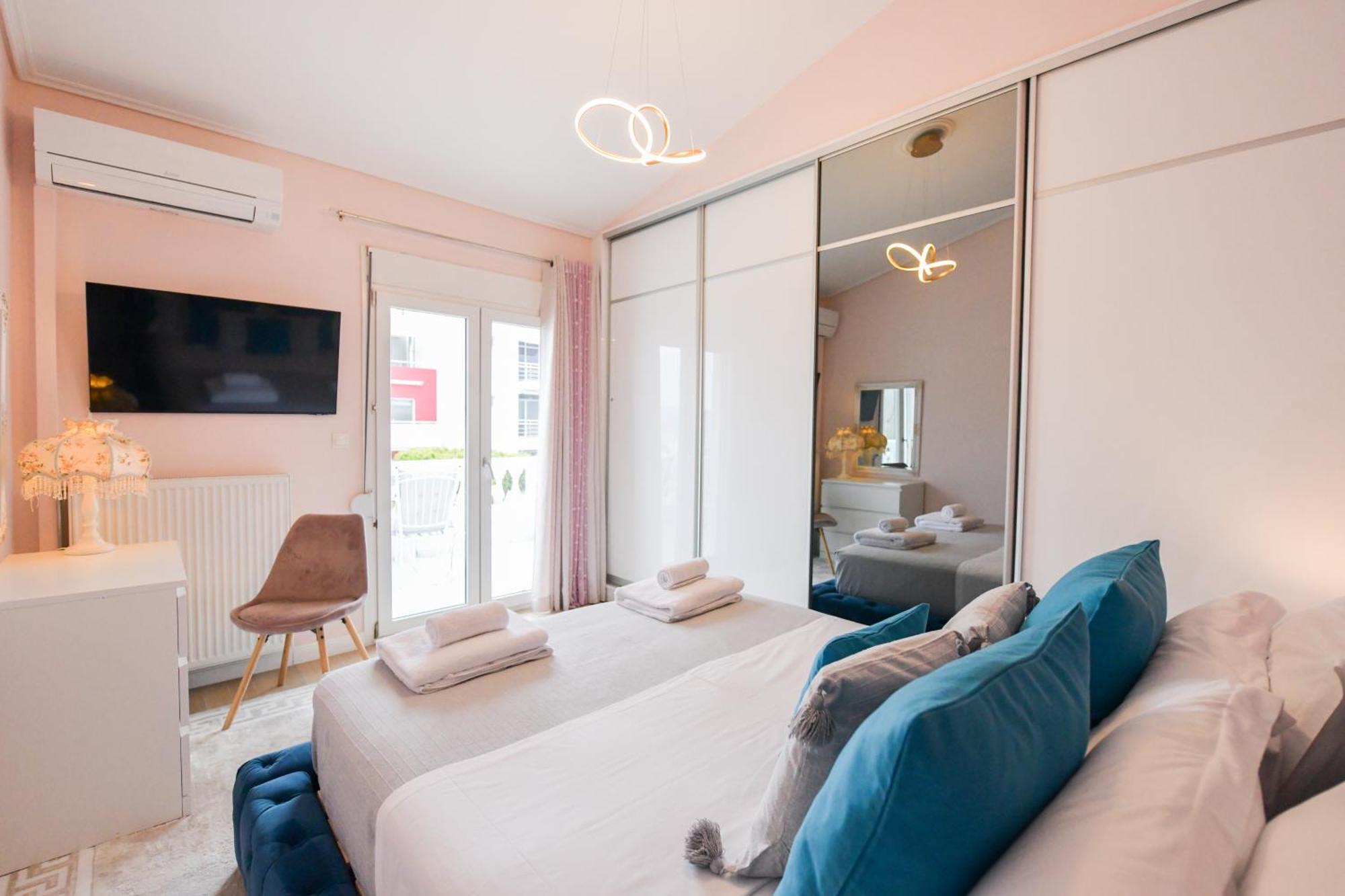 Beach Blue Villa Corinth Exterior foto