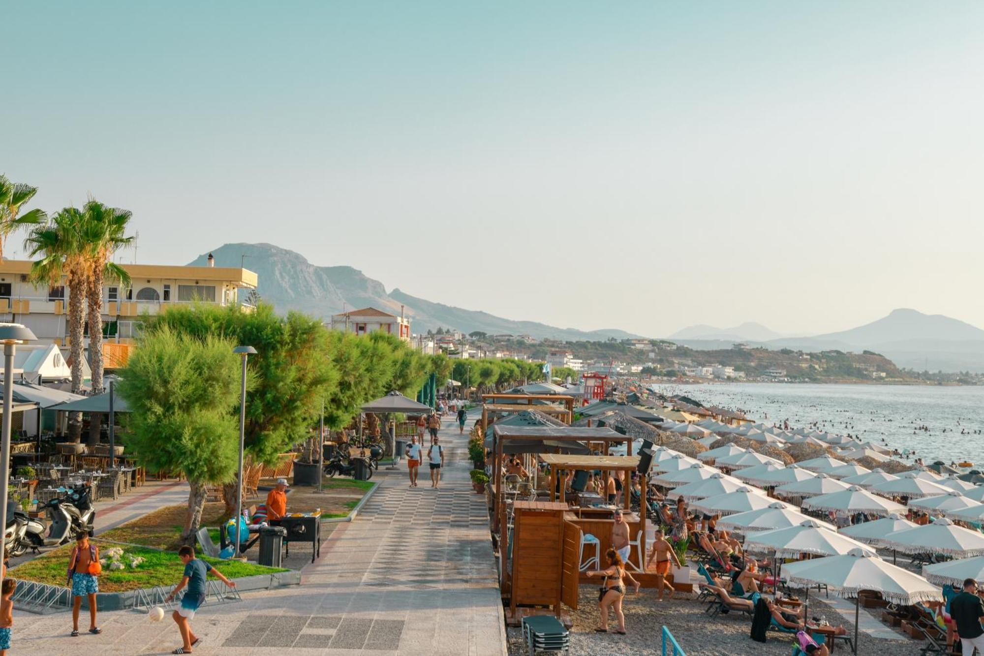 Beach Blue Villa Corinth Exterior foto