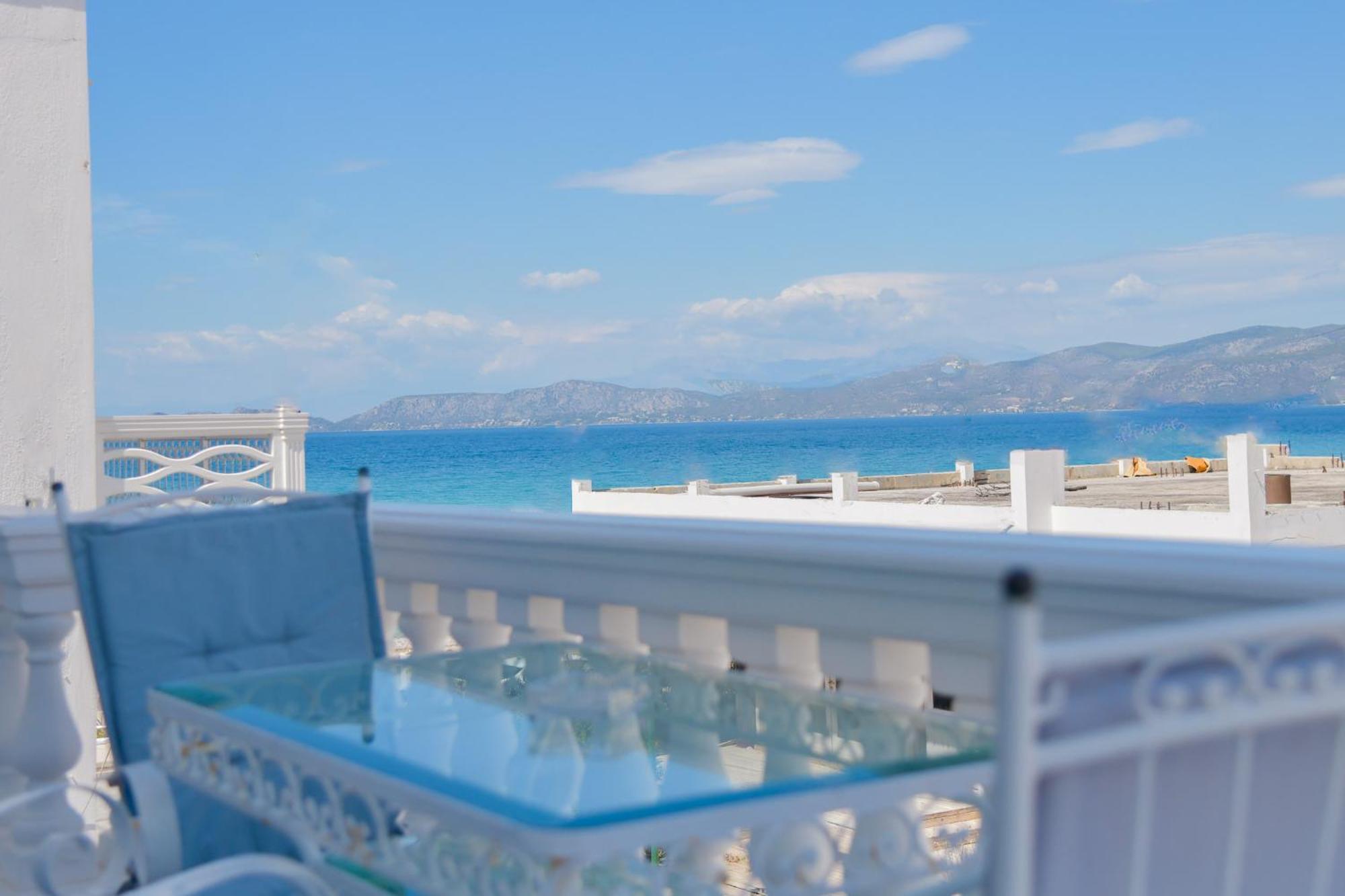 Beach Blue Villa Corinth Exterior foto