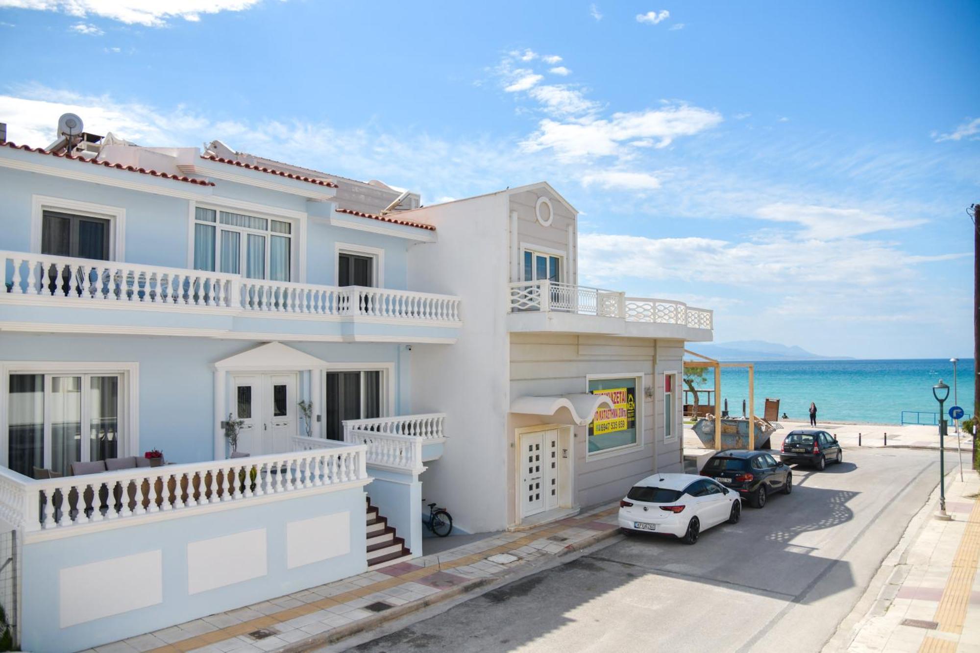 Beach Blue Villa Corinth Exterior foto